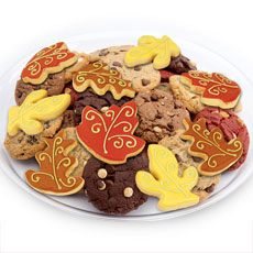 TRY27 - Fallen Leaves Cookie Tray